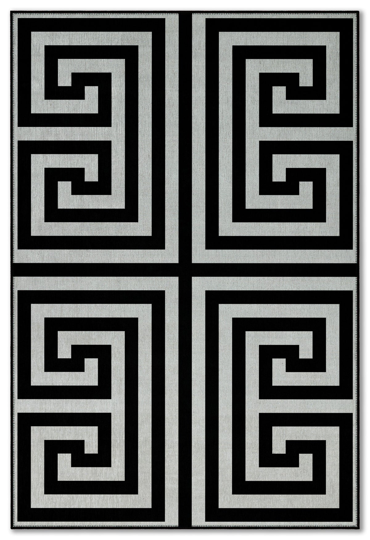 Arte VN024 Modern Geometrik Labirent Desenli Dekoratif Şönil Halı