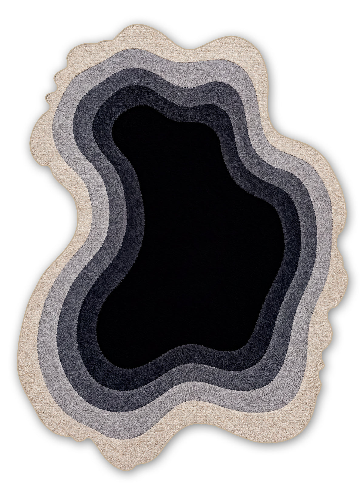 Arte AST071 Asimetrik Kesimli Modern Şönil Halı