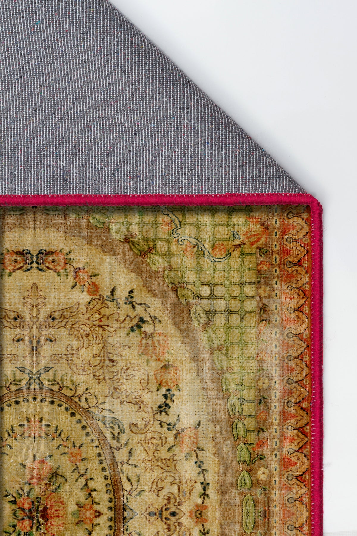 Arte DS004 - Klasik Vintage Desenli Dekoratif Şönil Halı