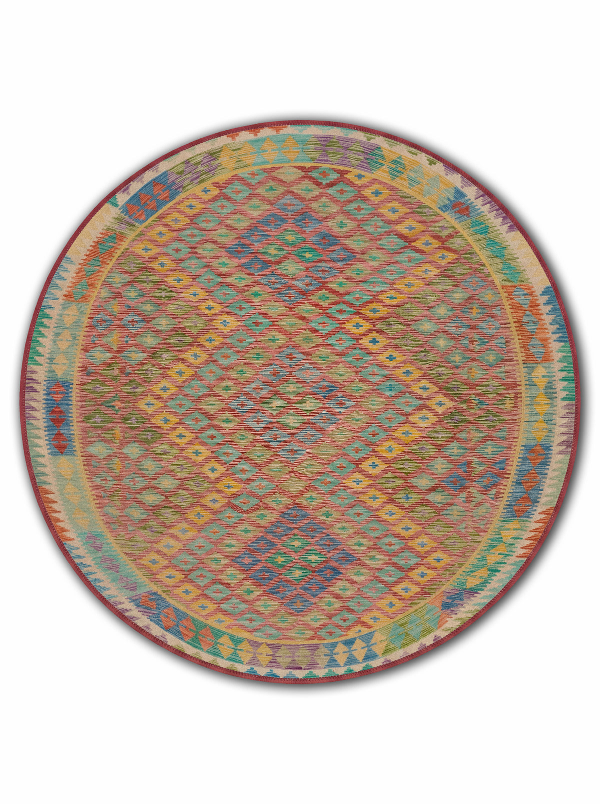 yıkanabilir kaymaz taban şönil dokuma halı 140x200 renkli