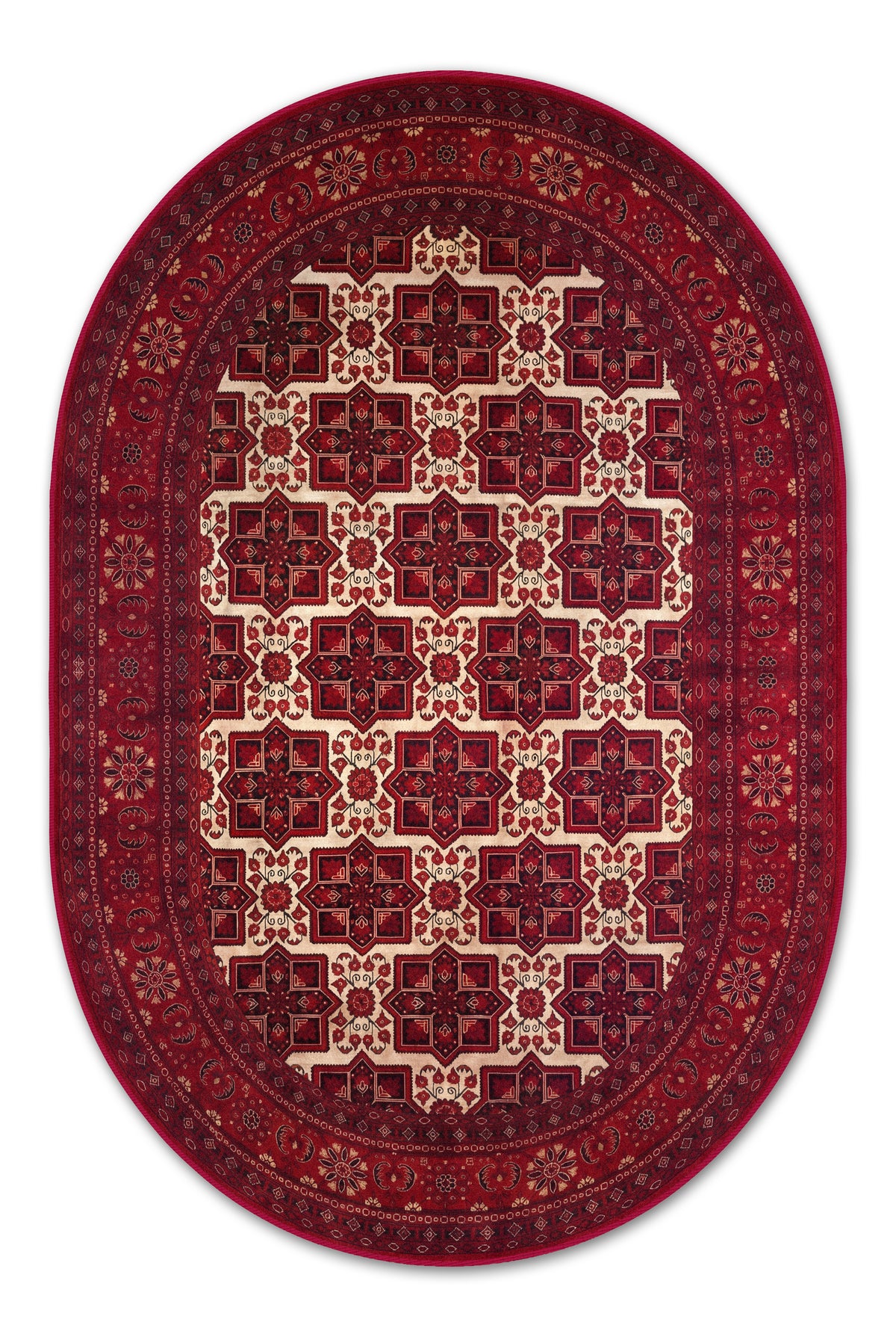 Arte VN120-1 Afgan Desenli Dekoratif Şönil Halı