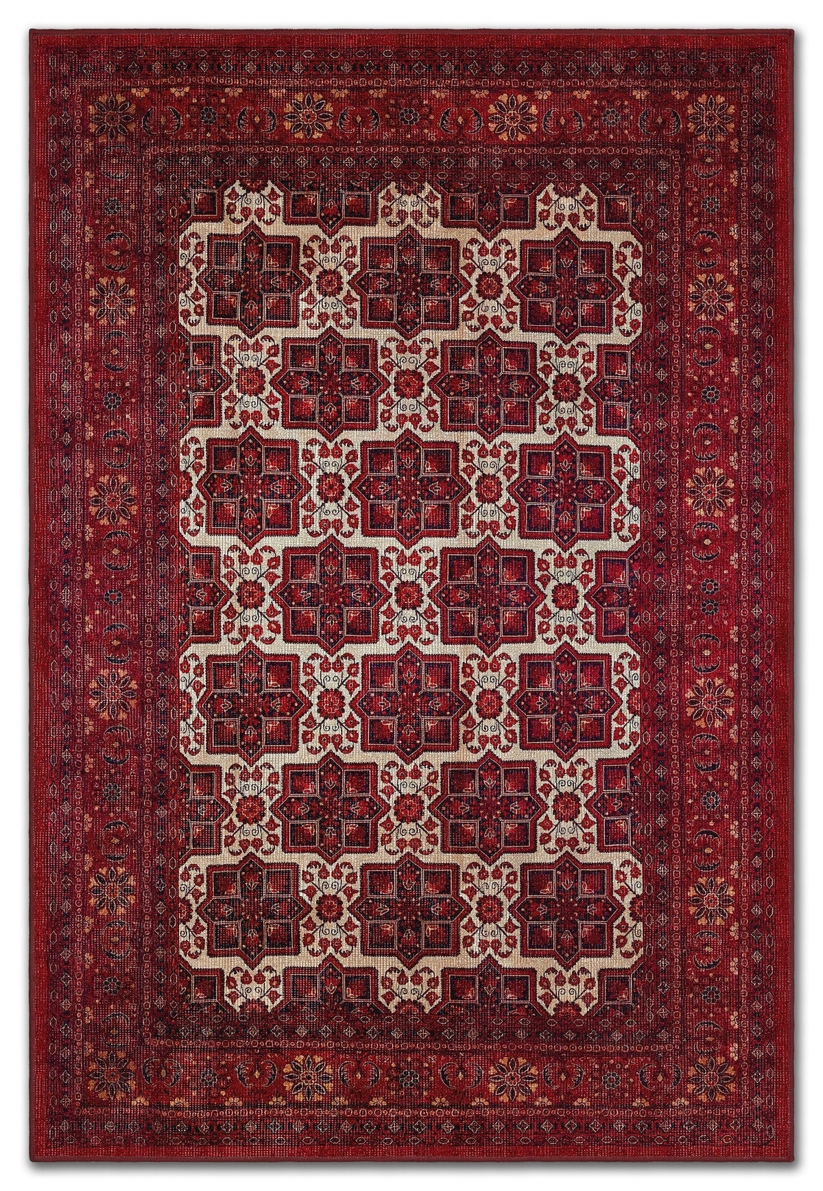 Arte VN120-1 Afgan Desenli Dekoratif Şönil Halı