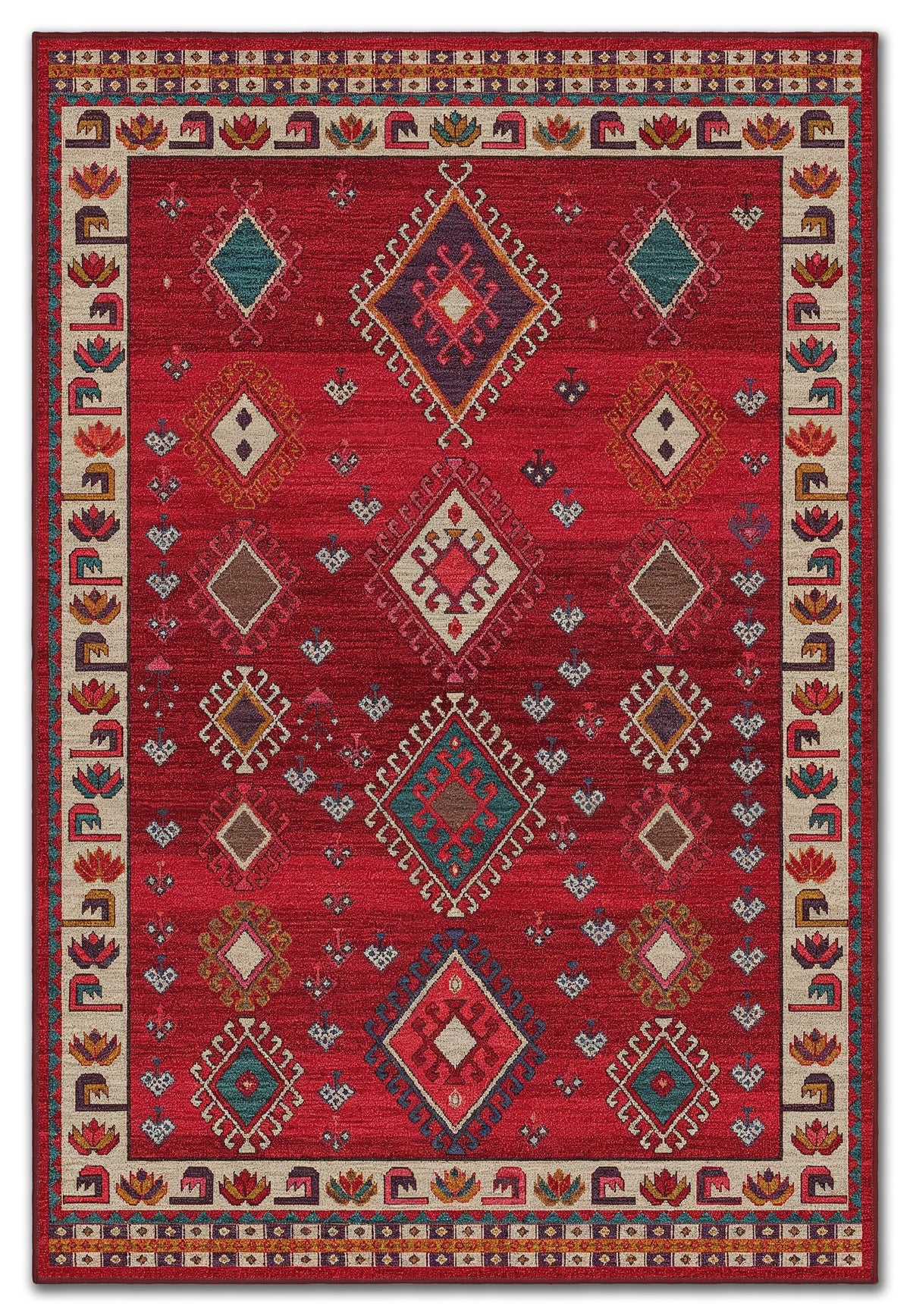 Arte VN129-1 Klasik Desenli Dekoratif Şönil Halı
