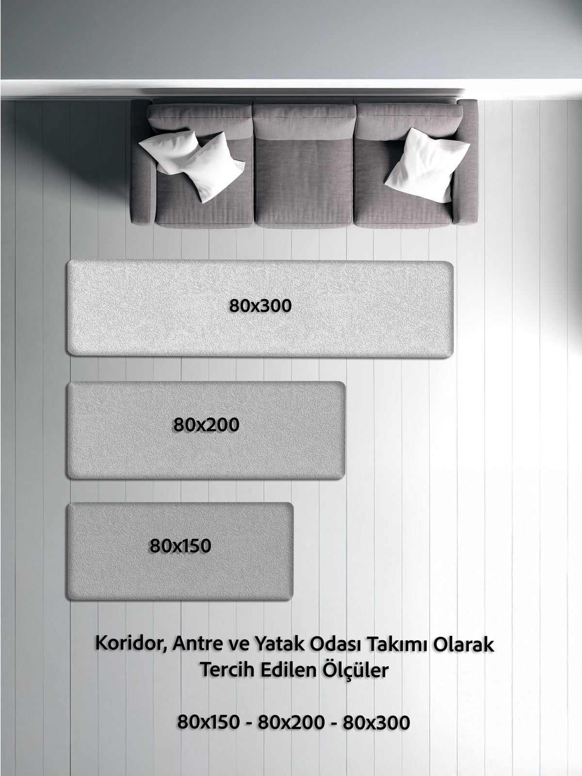 Arte DS086 Ağaç Hayvan Figürlü Dekoratif Şönil Halı